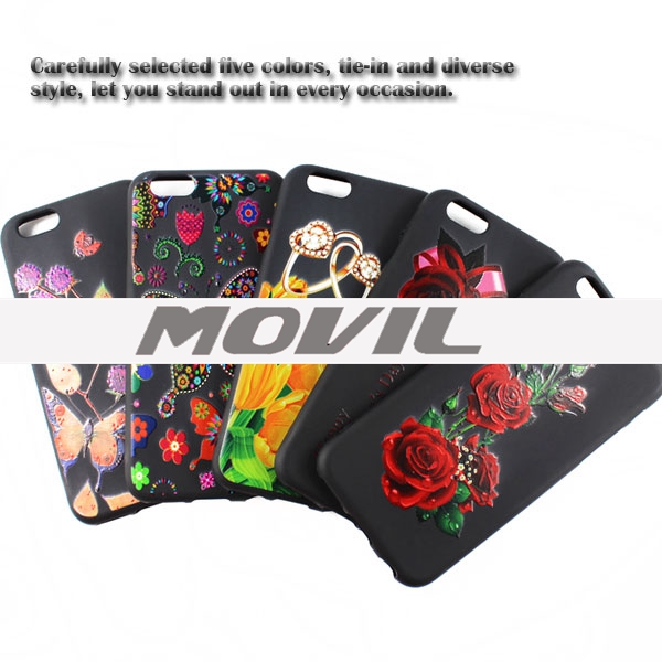 NP-2570 Funda Colorido suave TPU para Apple iPhone 6-15